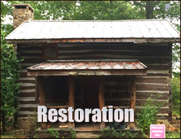 Historic Log Cabin Restoration  Vanlue, Ohio